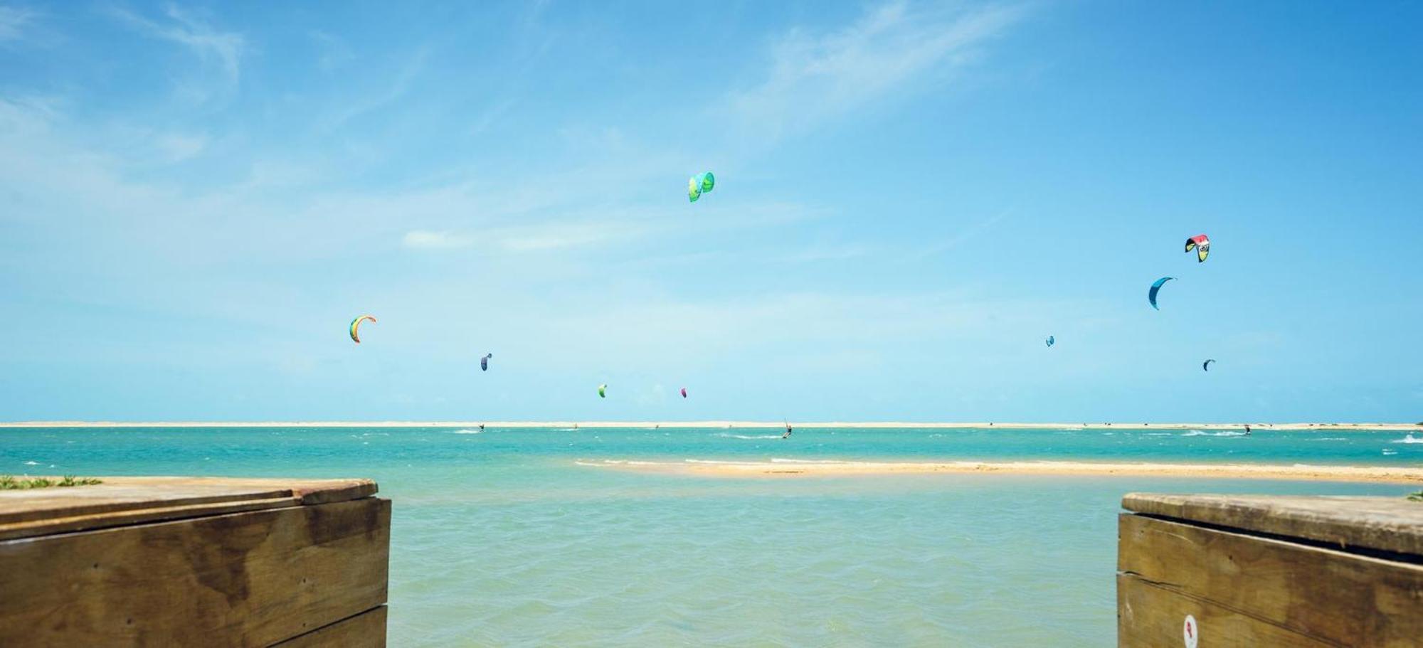 7 Beaufort - Kitesurf Pousada Itarema Eksteriør billede